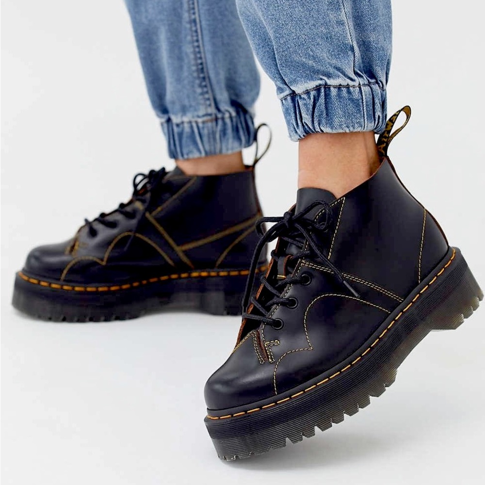 Dr. Martens Church Quad Black Size 7